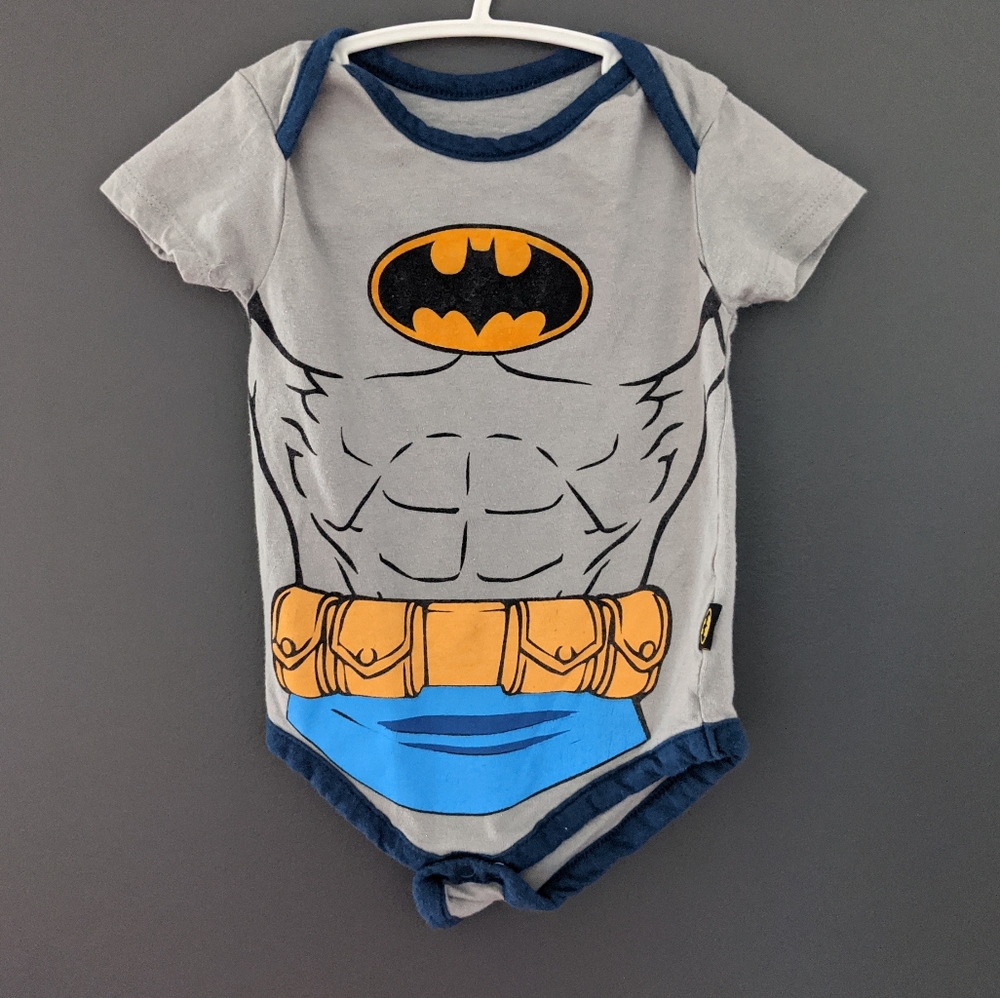 Batman grey onesie/bodysuit